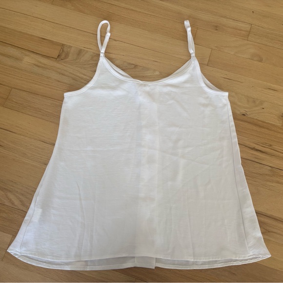 NWOT Amazon White Sleeveless Top - Picture 6 of 6